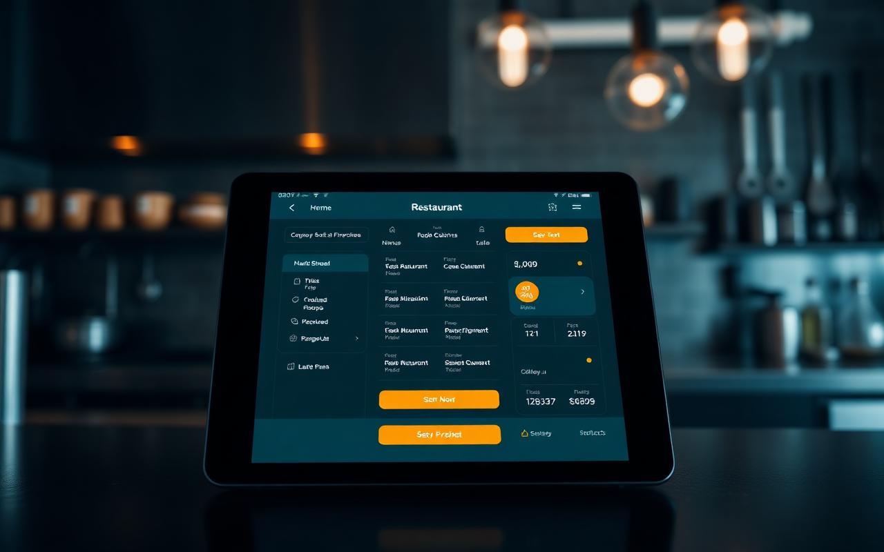Restaurant Ordering & Kitchen Display